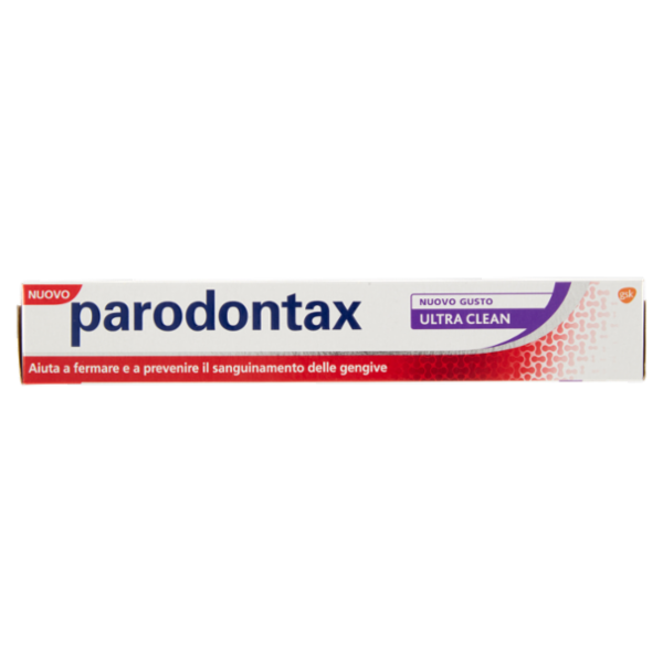 Parodontax ultra clean dentifricio quotidiano con fluoro per gengive più sane e denti forti 75 ml