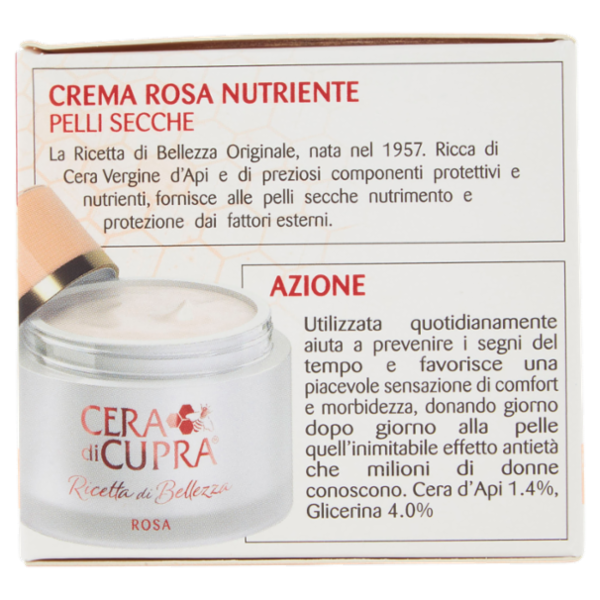 Cera di Cupra Ricetta di Bellezza Rosa Crema Nutriente 50 ml