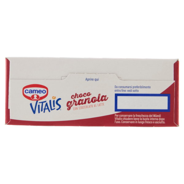cameo Vitalis choco granola con Cioccolato al Latte 500 g