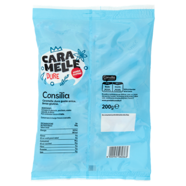 Consilia Caramelle Gusto Anice 200 g