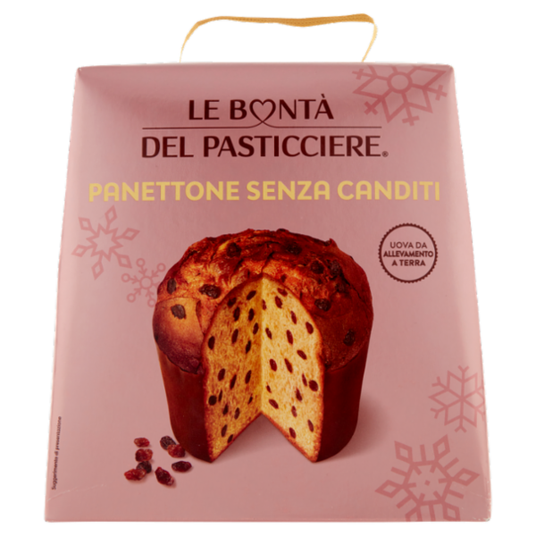 Le Bontà del Pasticciere Panettone Senza Canditi 1 kg