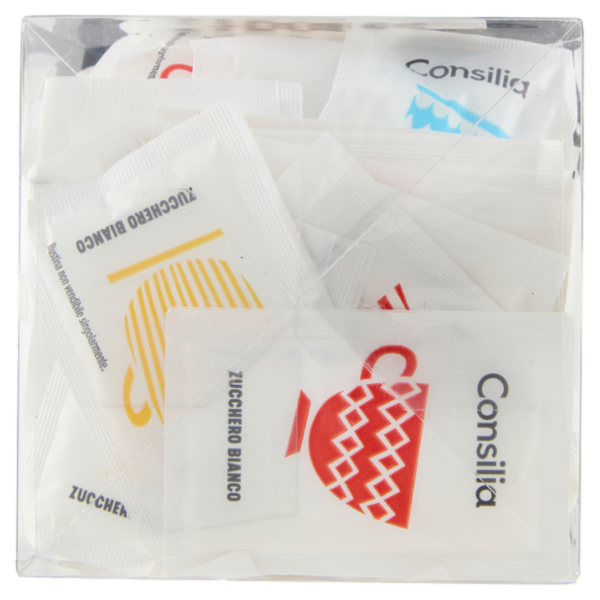 Consilia Zucchero Bianco 100 Bustine da 4 g