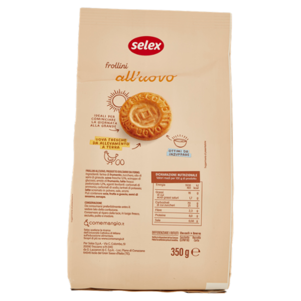 Selex Frollini all'Uovo 350 g