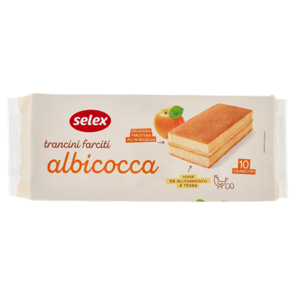 Selex Trancini Farciti all'Albicocca 10x28 g