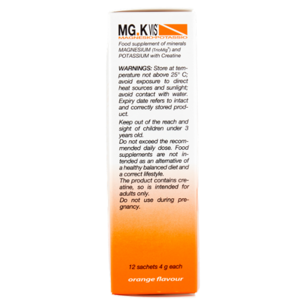 MG.K Vis Magnesio-Potassio Sali + Minerali 12 x 4 g