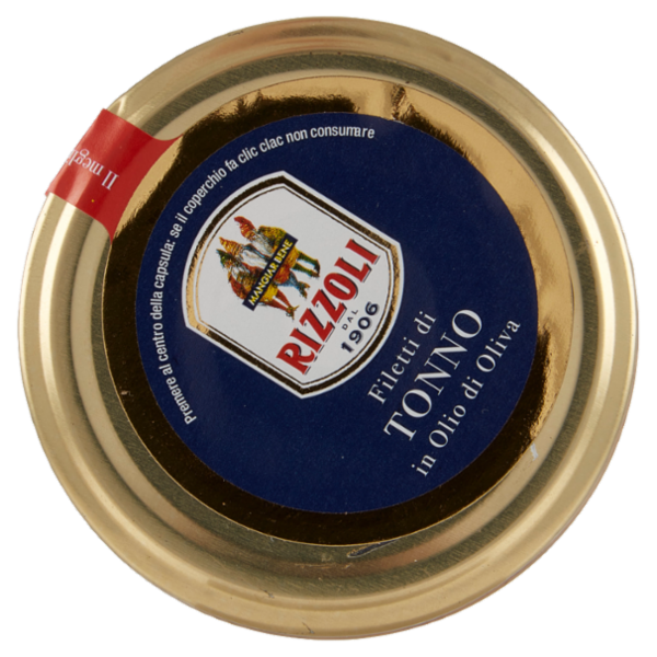 Rizzoli Filetti di Tonno in Olio di Oliva 190 g