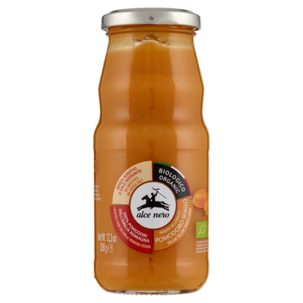 alce nero Passata Vellutata di Pomodoro Giallo 350 g