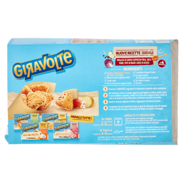 Giravolte Bocconcini di Patate Speck Formaggio 170 g