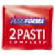 Pesoforma Barrette 2 Pasti Low Sugar Fondente Crunchy High Protein, basso impatto glicemico - 2x62g