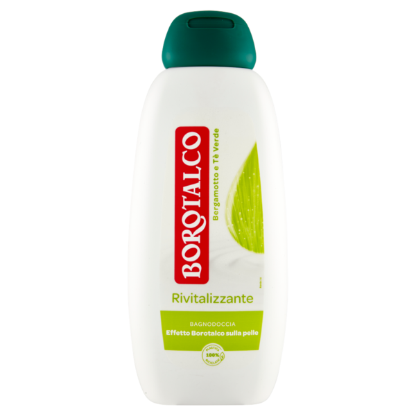 Borotalco Rivitalizzante Bagnodoccia Bergamotto e Tè Verde 450 ml