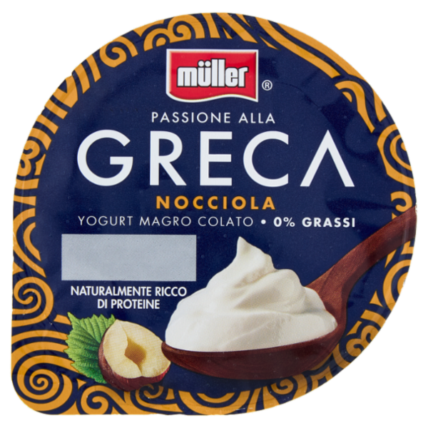 müller Passione alla Greca Nocciola Yogurt Magro Colato 150 g