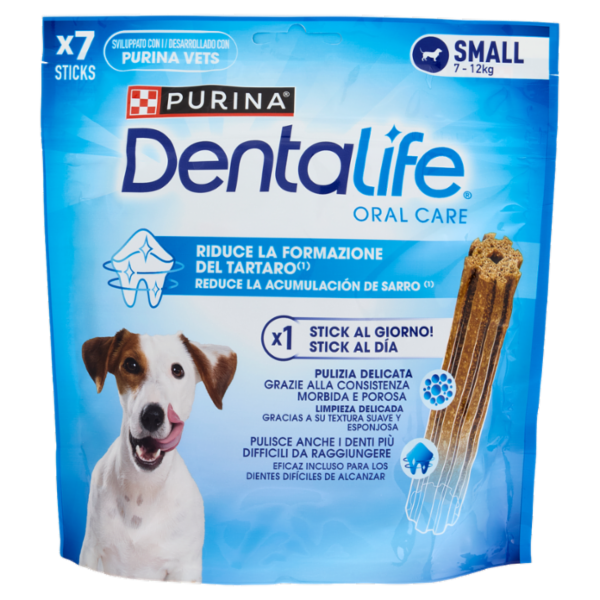 PURINA DENTALIFE Small Busta 7 Sticks 115 g