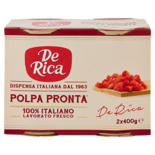 De Rica Polpa Pronta 2 x 400 g