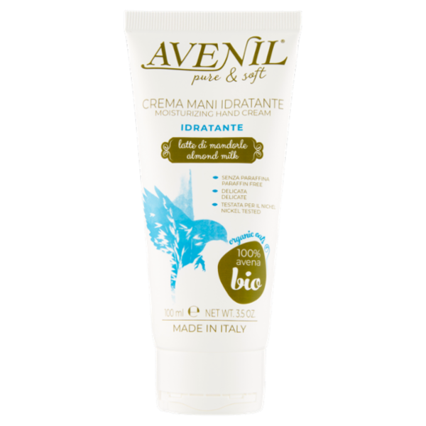 Avenil Pure & Soft Crema Mani Idratante latte di mandorle 100 ml