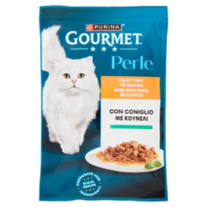 PURINA GOURMET Perle Filettini In Salsa Con Coniglio 85 g