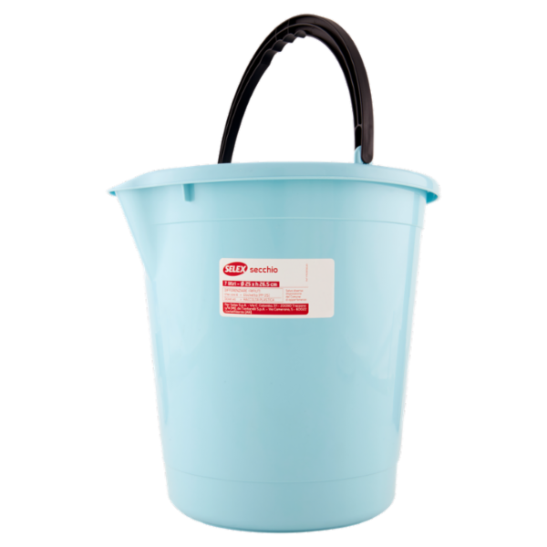 Selex Secchio Diametro 25 cm Azzurro 7 L
