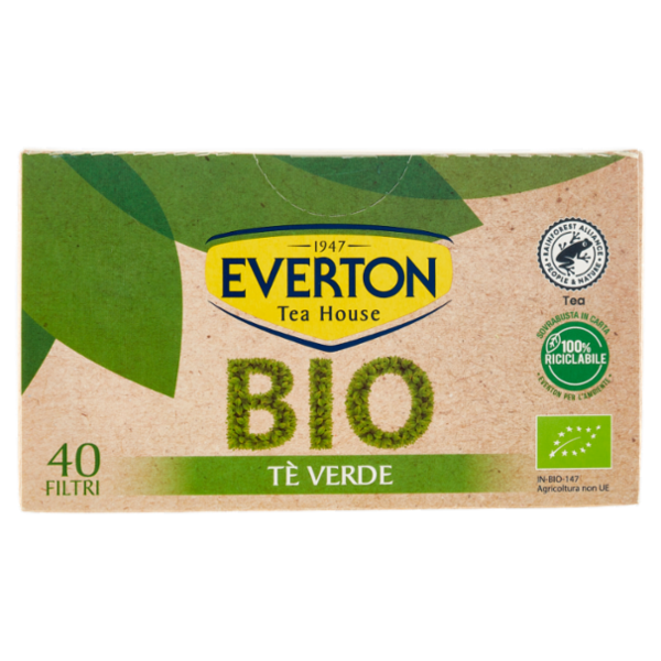 Everton Bio Tè Verde 40 x 1,3 g
