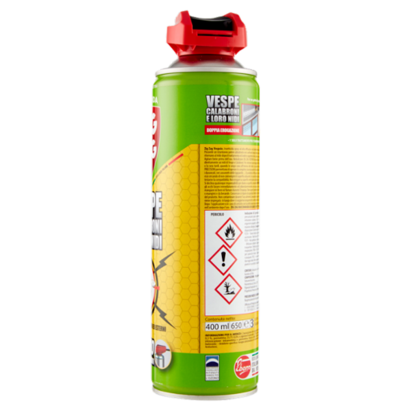 Zig Zag Insetticida Vespe Calabroni e Loro Nidi Vespaio Precision 400 ml