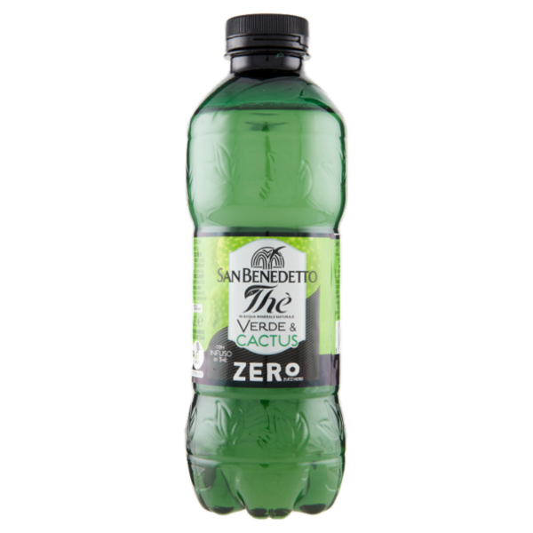 San Benedetto Thè Verde & Cactus Zero 0,5 L