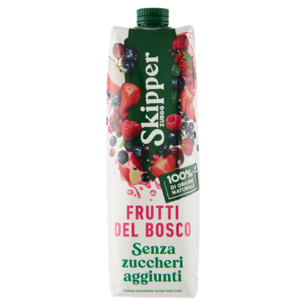 Zuegg Skipper Frutti del Bosco Senza zuccheri aggiunti 1000 ml