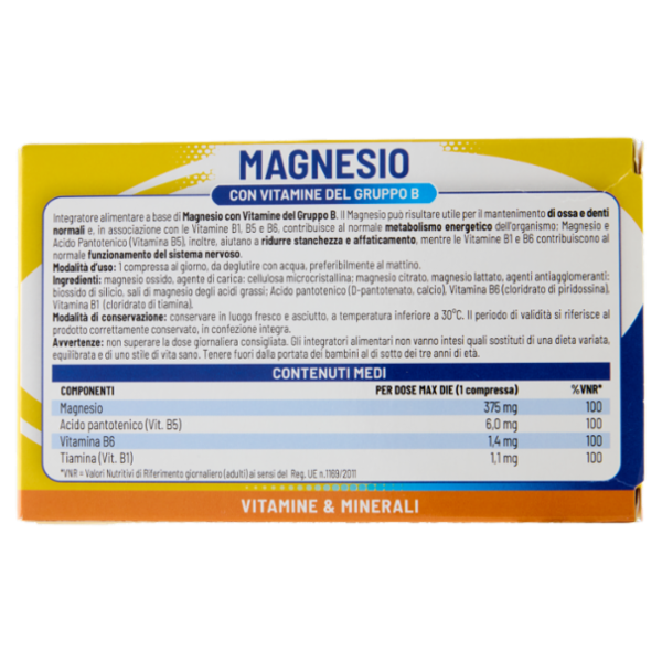 equilibra Magnesio con Vitamine del Gruppo B 30 Compresse 39 g