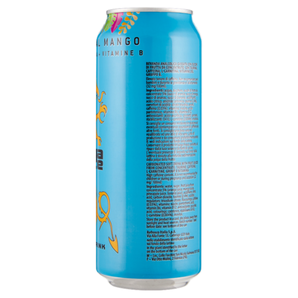 Megaforce Energy Drink Gusto Tropical Mango 0,5 L