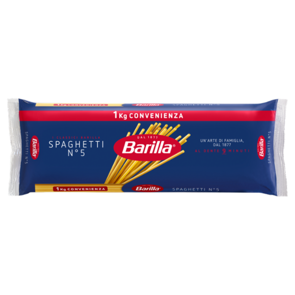 Barilla Pasta Spaghetti n.5 CELLO CONV 1Kg