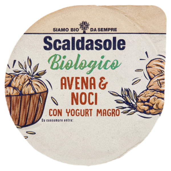 Scaldasole Biologico Avena & Noci con Yogurt Magro 250 g