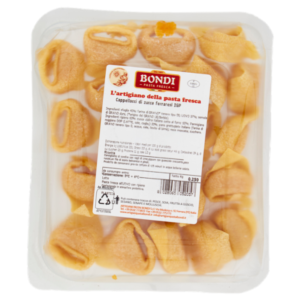 Bondi Cappellacci di zucca ferraresi IG0,250 KG