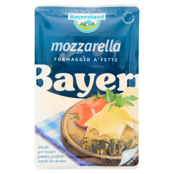 Bayernland mozzarella Formaggio a Fette 140 g