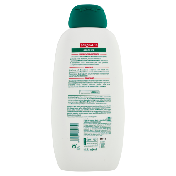 Borotalco Original Profumo di Borotalco Bagnodoccia 600 ml