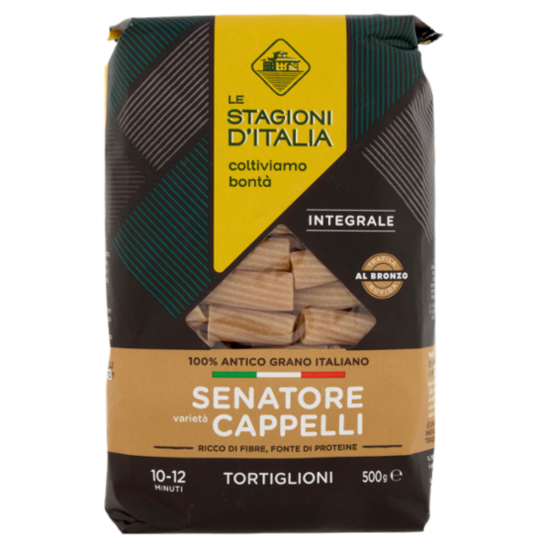 Le Stagioni d'Italia Senatore varietà Cappelli Integrale Tortiglioni 500 g