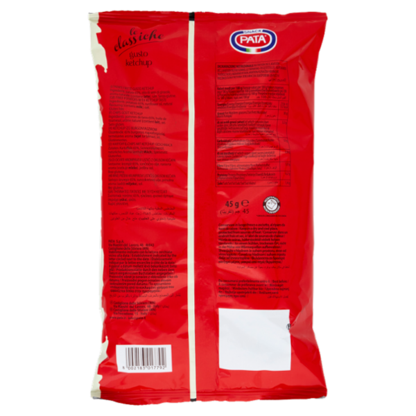 Pata chips le classiche gusto ketchup 45 g