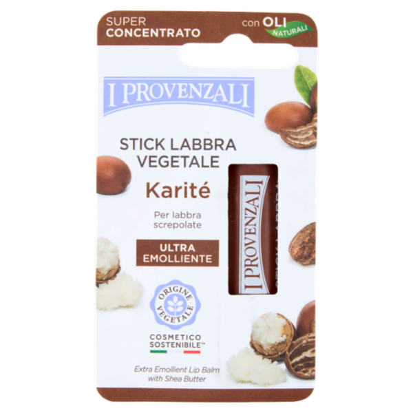 I Provenzali Stick Labbra Vegetale Karité Ultra Emolliente 5,5 ml