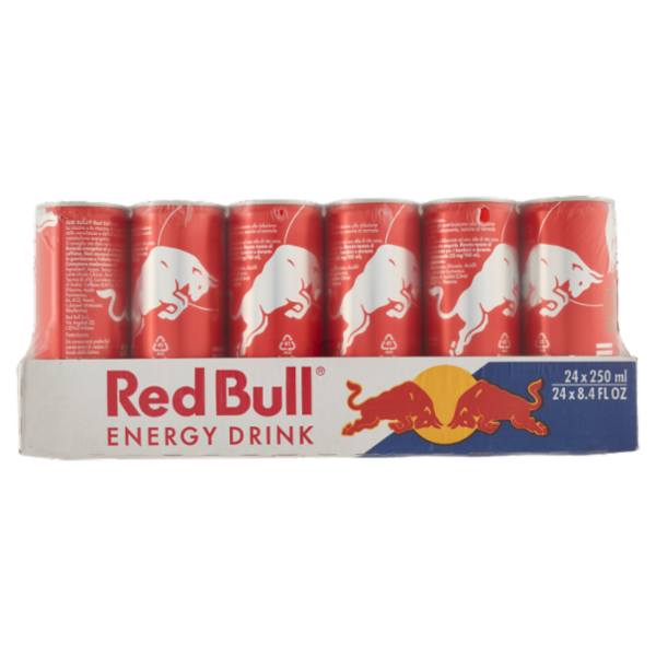 Red Bull Energy Drink, Gusto Anguria, 250 ml (24 Lattine)