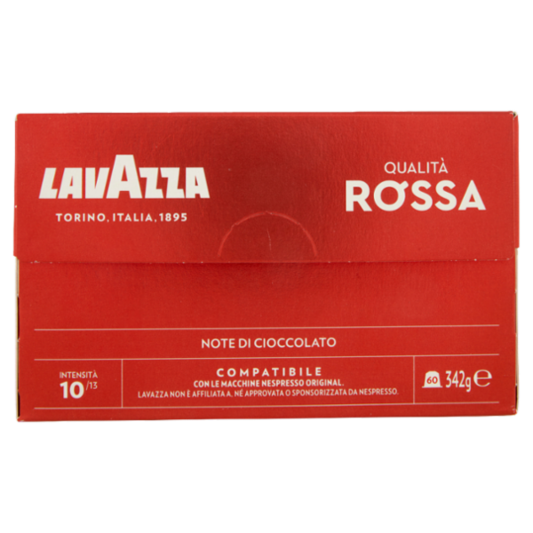 Lavazza Qualità Rossa Compatibile con Nespresso Original 60 Capsule 342 g