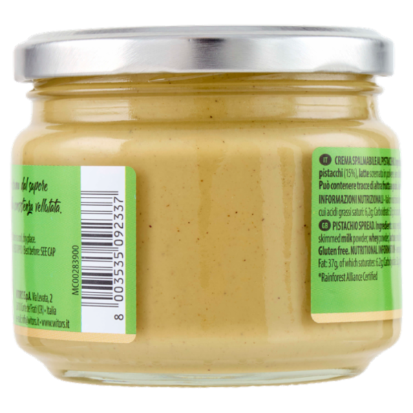 Witor's crema spalmabile Pistacchi 200 g