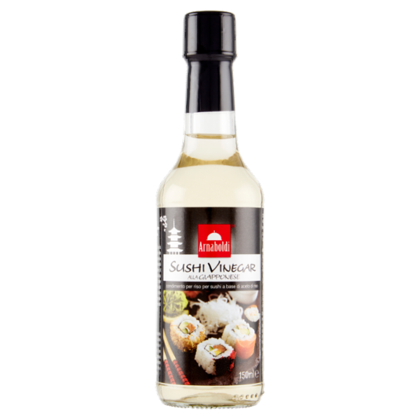 Arnaboldi Sushi Vinegar alla Giapponese condimento per riso per sushi a base di aceto di riso 150ml