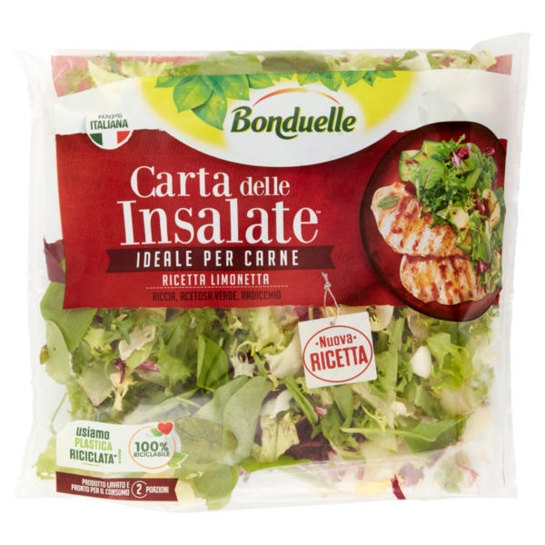 Bonduelle Carta delle Insalate Ricetta Limonetta 100 g