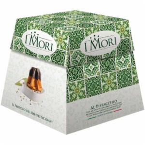 I Mori Pandoro Glassato Cioccolato e Pistacchio Con Sac a Poche 1kg