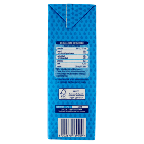 Granarolo Latte Italiano Parzialmente Scremato a lunga conservazione 1 l