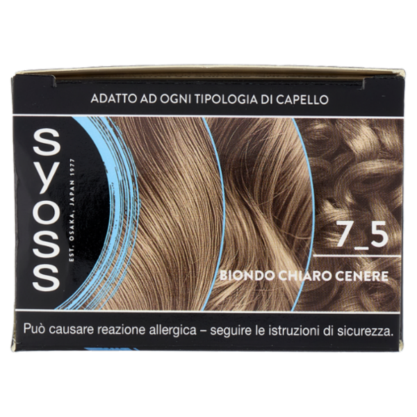 Syoss By Palette Colorazione Permanente 7_5 Biondo Chiaro Cenere