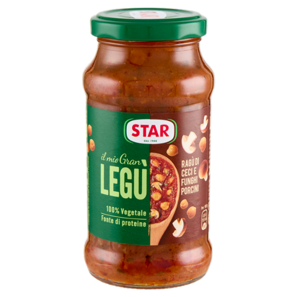Star il mio Gran Legù Ragù di Ceci e Funghi Porcini 260 g