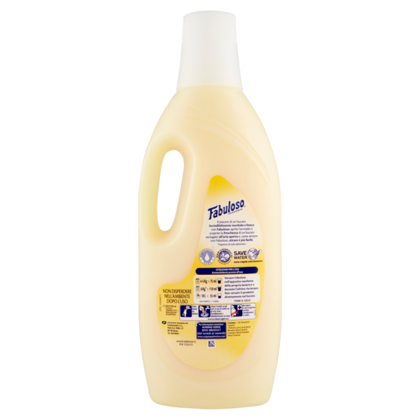 Fabuloso ammorbidente Vaniglia e Orchidea 20 lavaggi 1500 ml