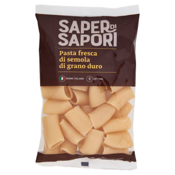 Selex Saper di Sapori Pasta Fresca di Semola Paccheri 450 g