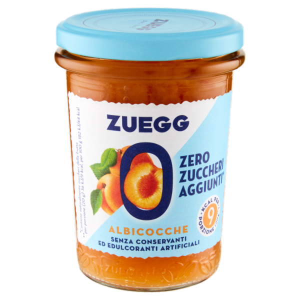 Zuegg Zero Zuccheri Aggiunti* Albicocche 220 g