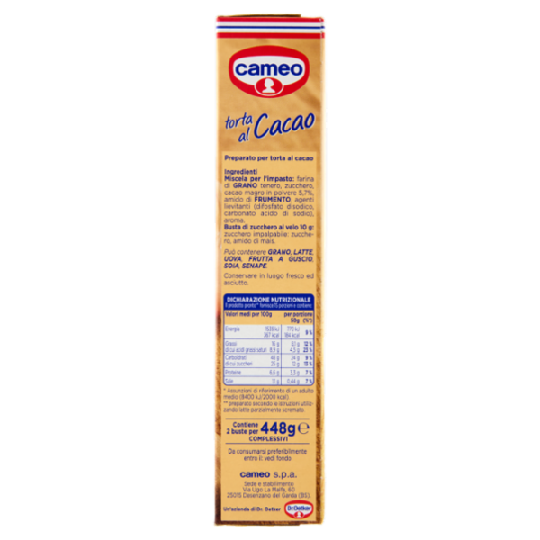 cameo torta al Cacao 448 g