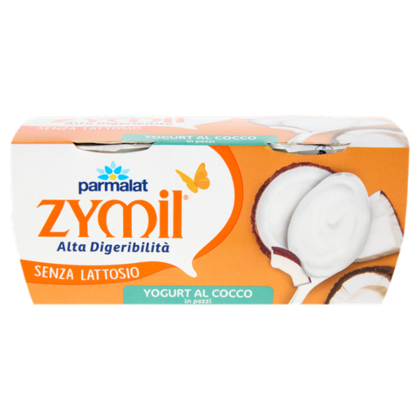 ZYMIL Alta Digeribilità Senza Lattosio Yogurt al Cocco in pezzi 2 x 125 g