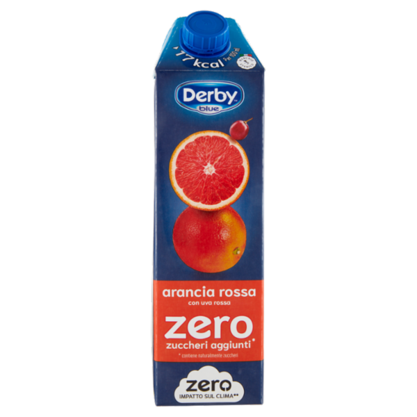 Derby blue zero arancia rossa 1000 ml