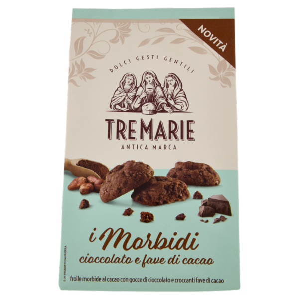 Tre Marie i Morbidi cioccolato e fave di cacao 300 g